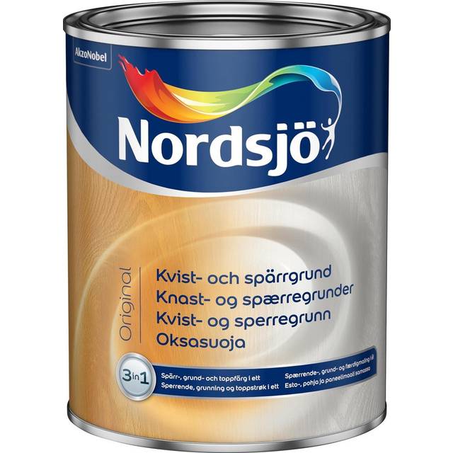 Billede af Nordsjö Knast- og Spærregrunder Hvid 2.5L